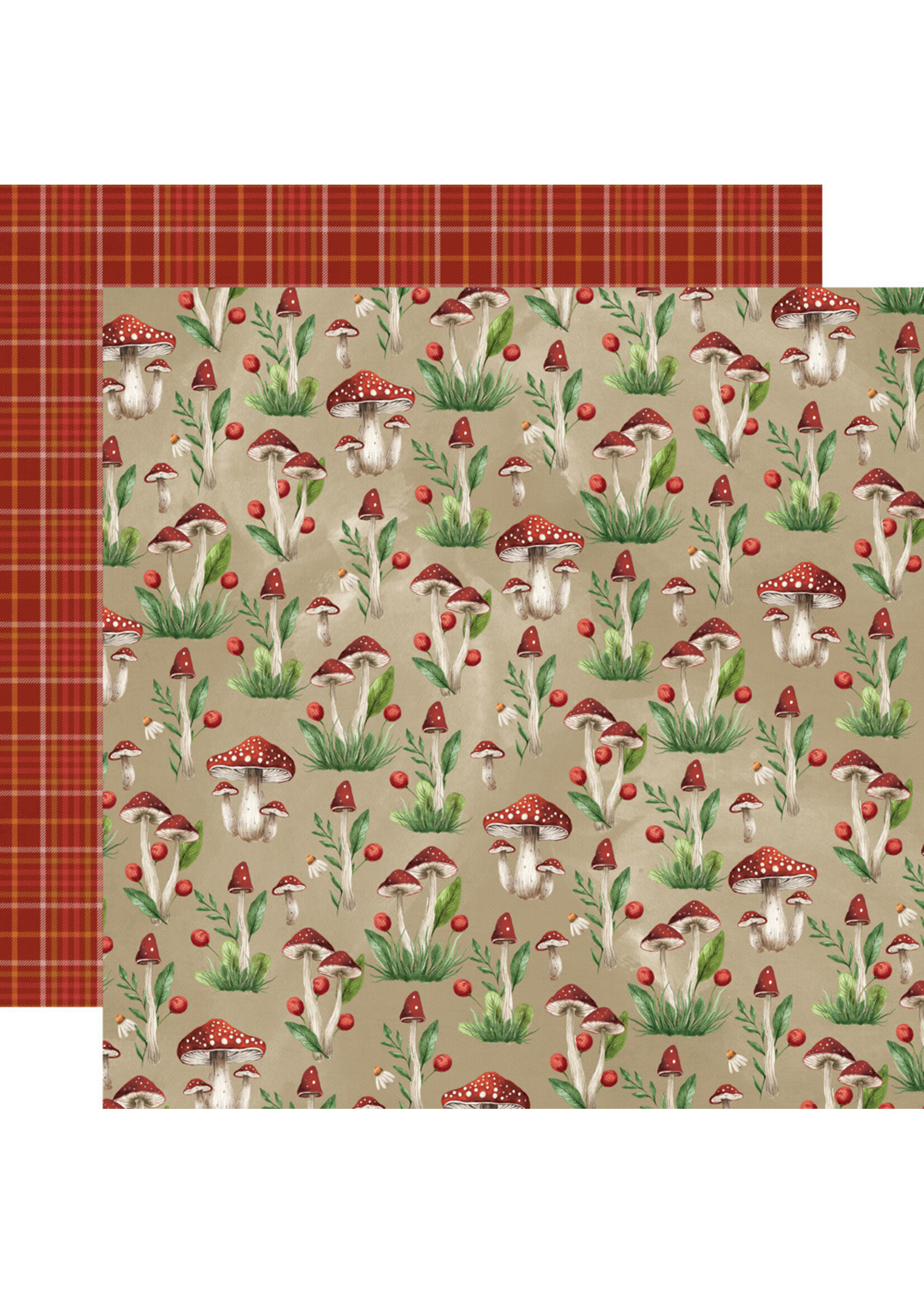 Simple Stories 12x12 Simple Vintage Woodlands, Time To Unplug