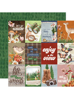 Simple Stories 12x12 Simple Vintage Woodlands, 3x4 Elements