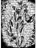 Stampers Anonymous Tim Holtz Components Cling Stamp, Flutter