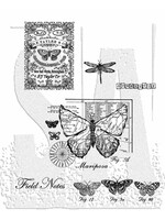 Stampers Anonymous Tim Holtz Cling Stamp, SCF017 Classics #17