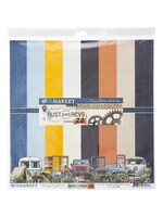 49 & Market 12x12 Solids Collection Pack, Rust and Revs 2.0