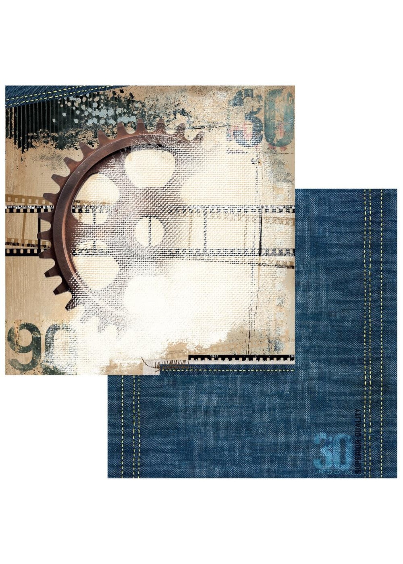 49 & Market 12x12 Rust and Revs 2.0, Rugged