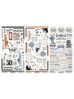 49 & Market 49 & Market Rub-On Transfer, Rust and Revs 2.0