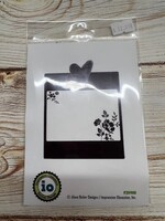 Impression Obsession Cling Stamp, Heart Frame