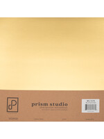 Prism Studio Prism 12x12 Foil Cardstock, Brushed Gold (1 sheet)