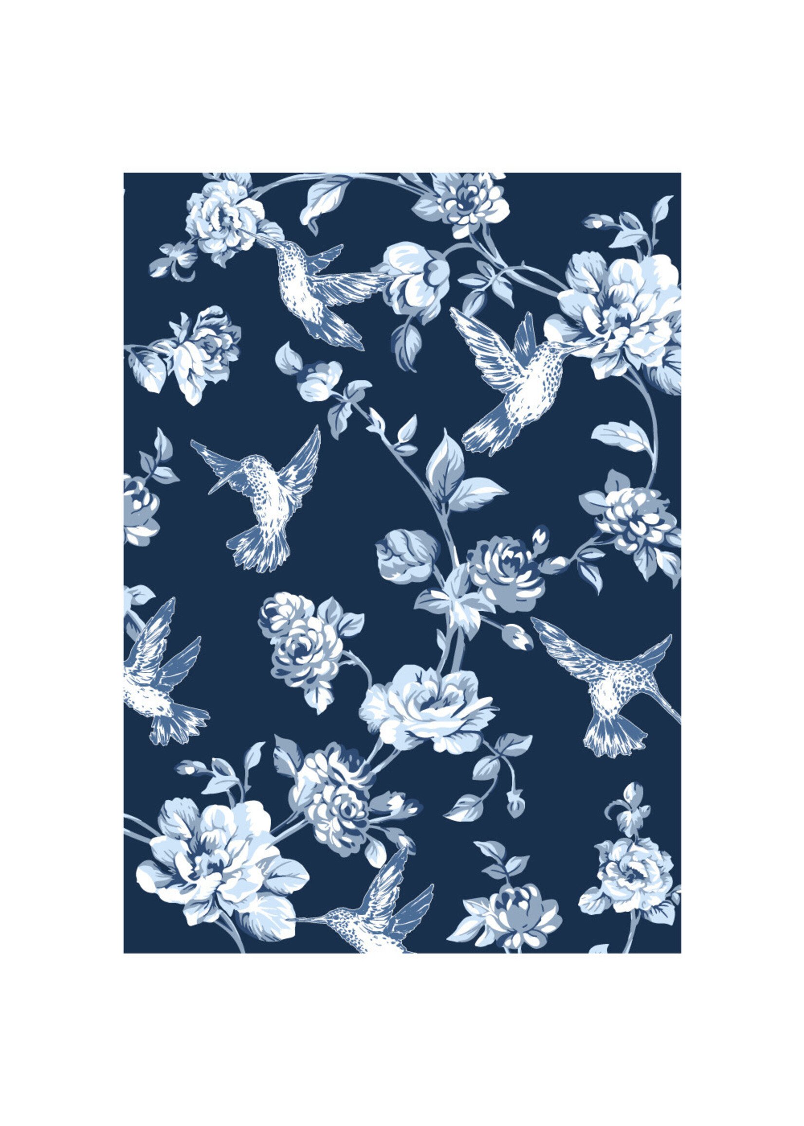 Honey Bee Stamps 3D Embossing Folder, Chinoiserie