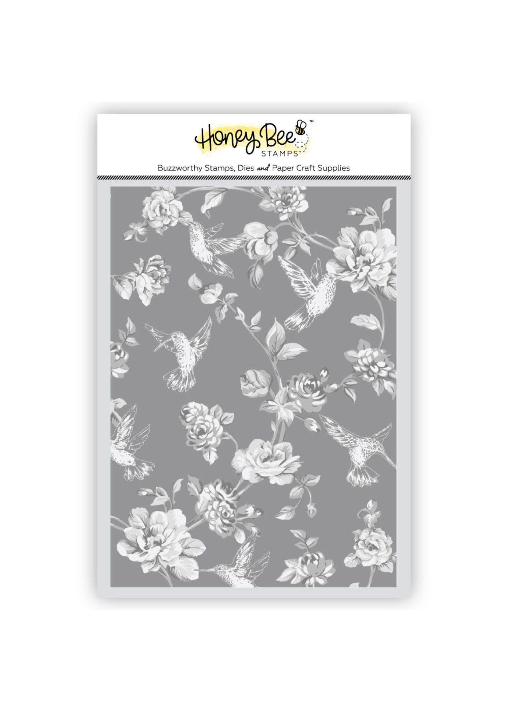 Honey Bee Stamps 3D Embossing Folder, Chinoiserie