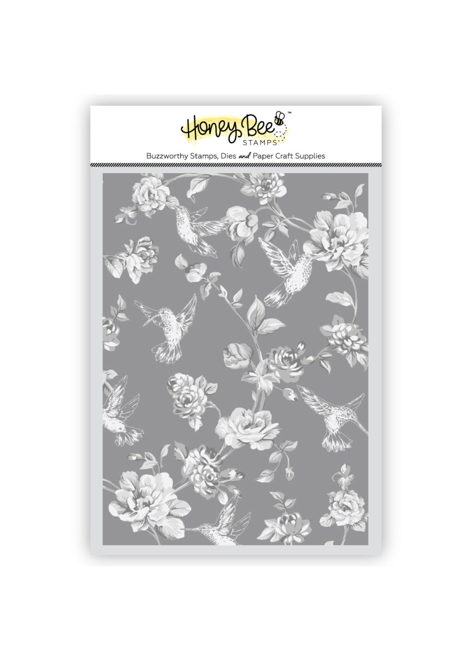 Honey Bee Stamps Honey Bee 3D Embossing Folder, Chinoiserie
