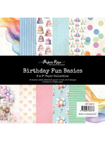 Paper Rose 6x6 Paper Collection, Birthday Fun Basics