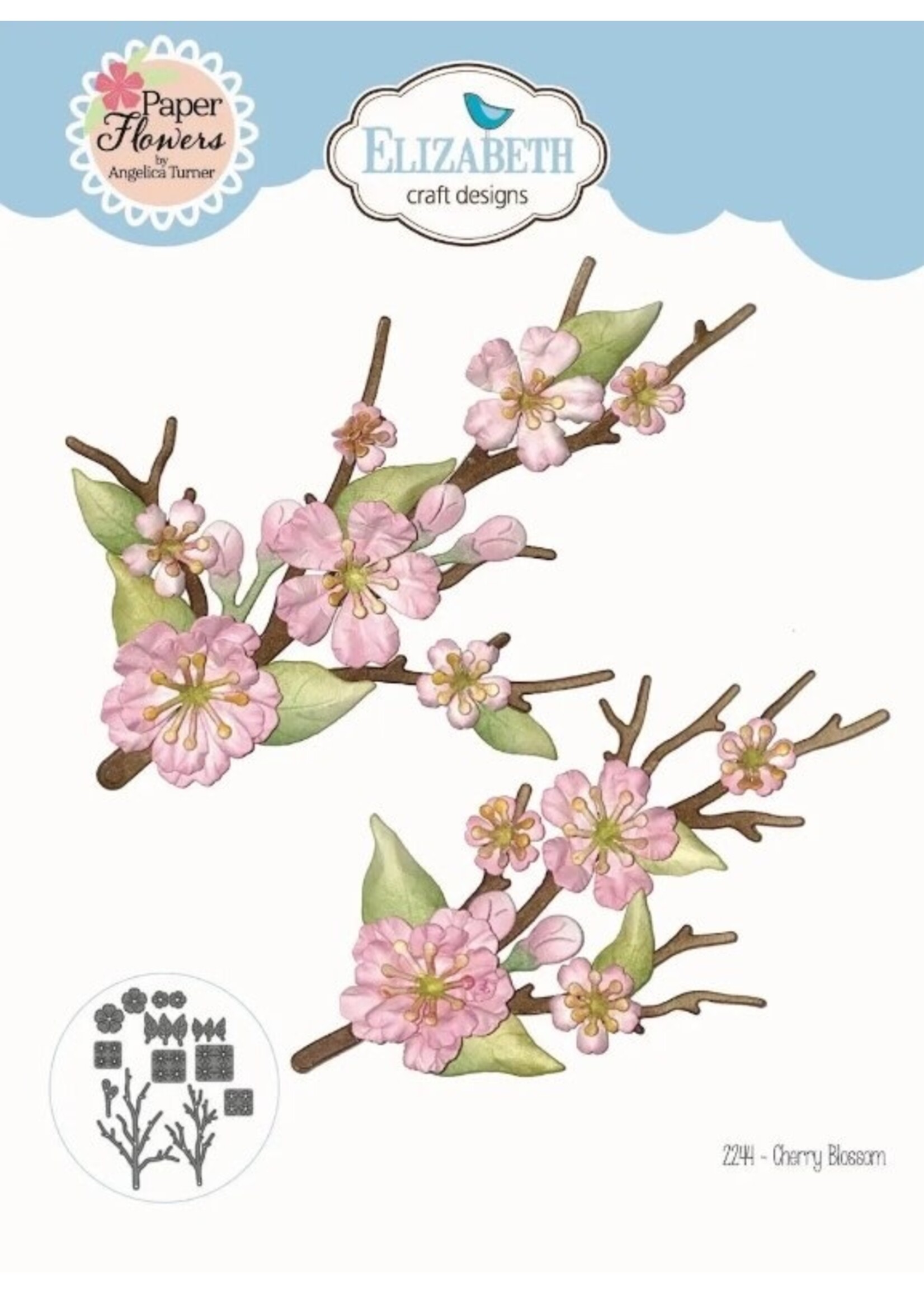 Elizabeth Craft Design Die, Cherry Blossom