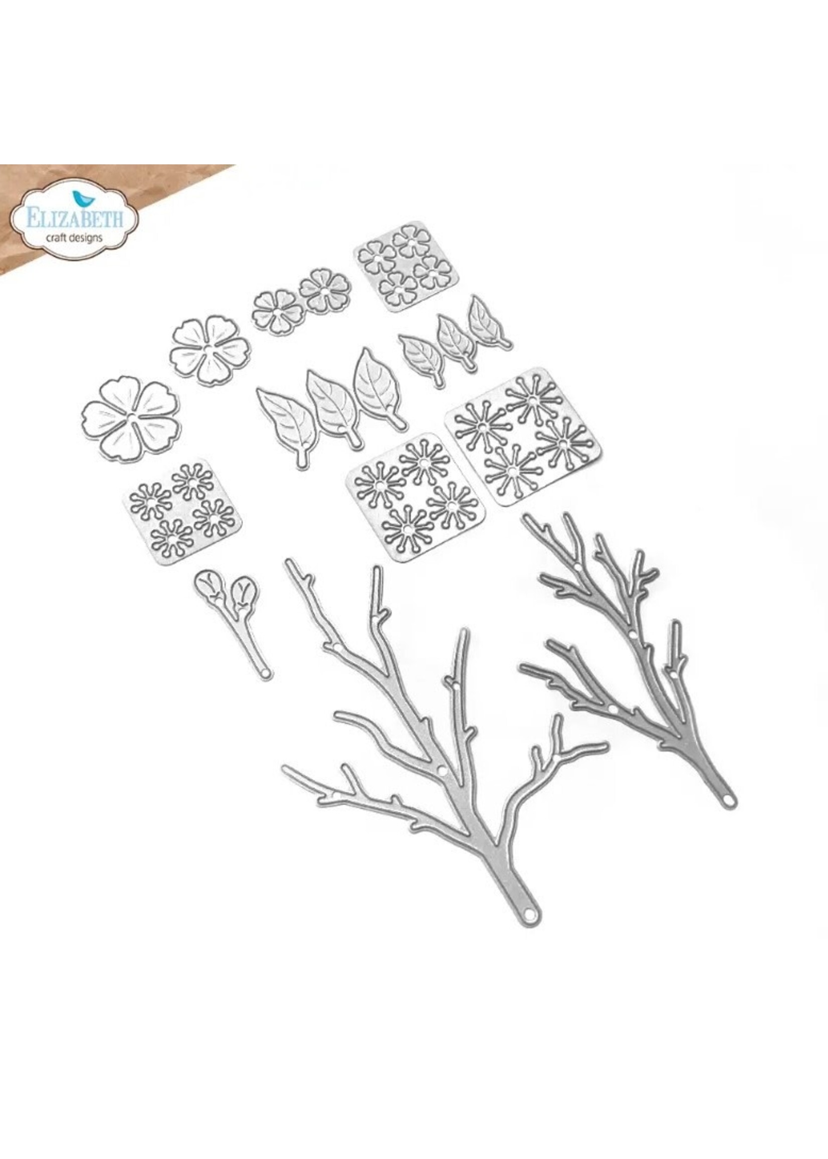Elizabeth Craft Design Die, Cherry Blossom