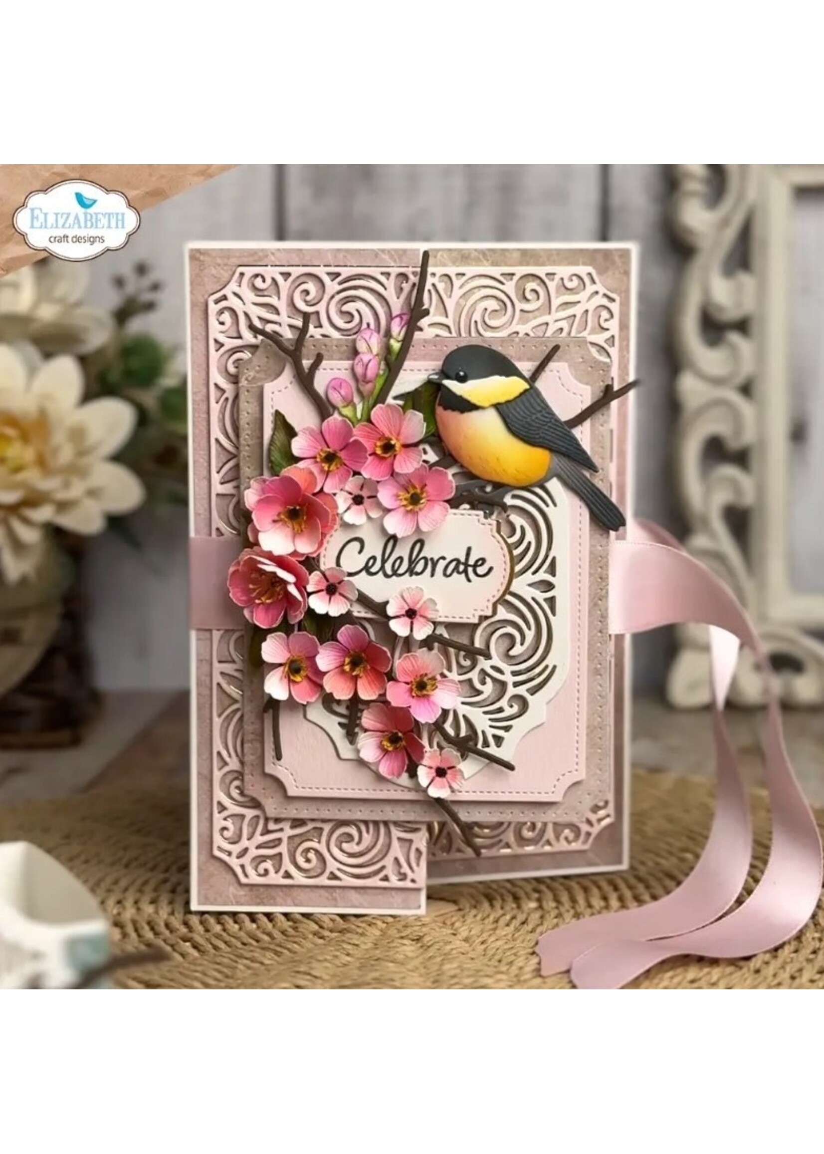 Elizabeth Craft Design Die, Cherry Blossom