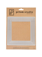 Prism Studio Die, Nesting Large Stitched Squares