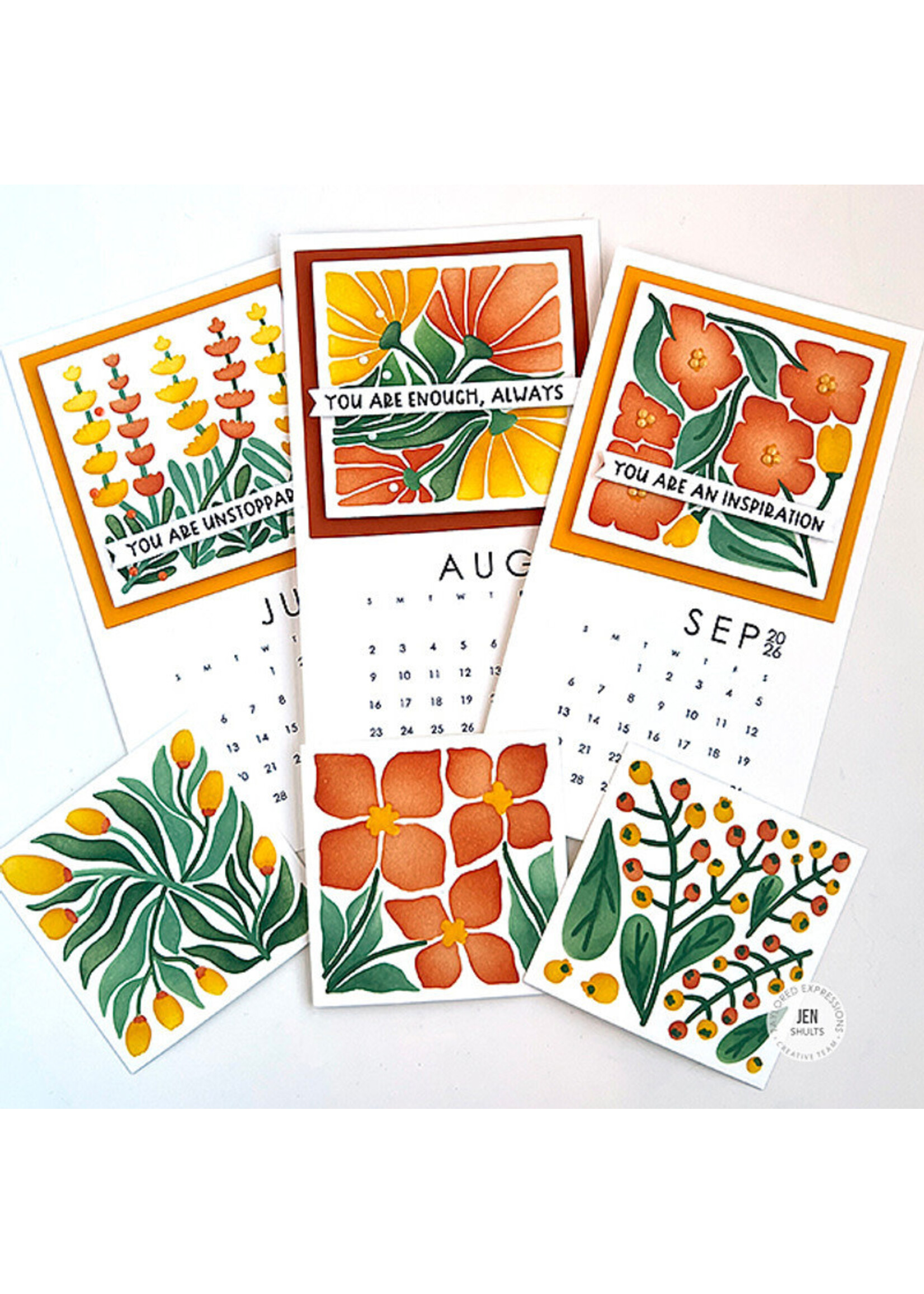 Taylored Expressions Portrait Desk calendar, 2026