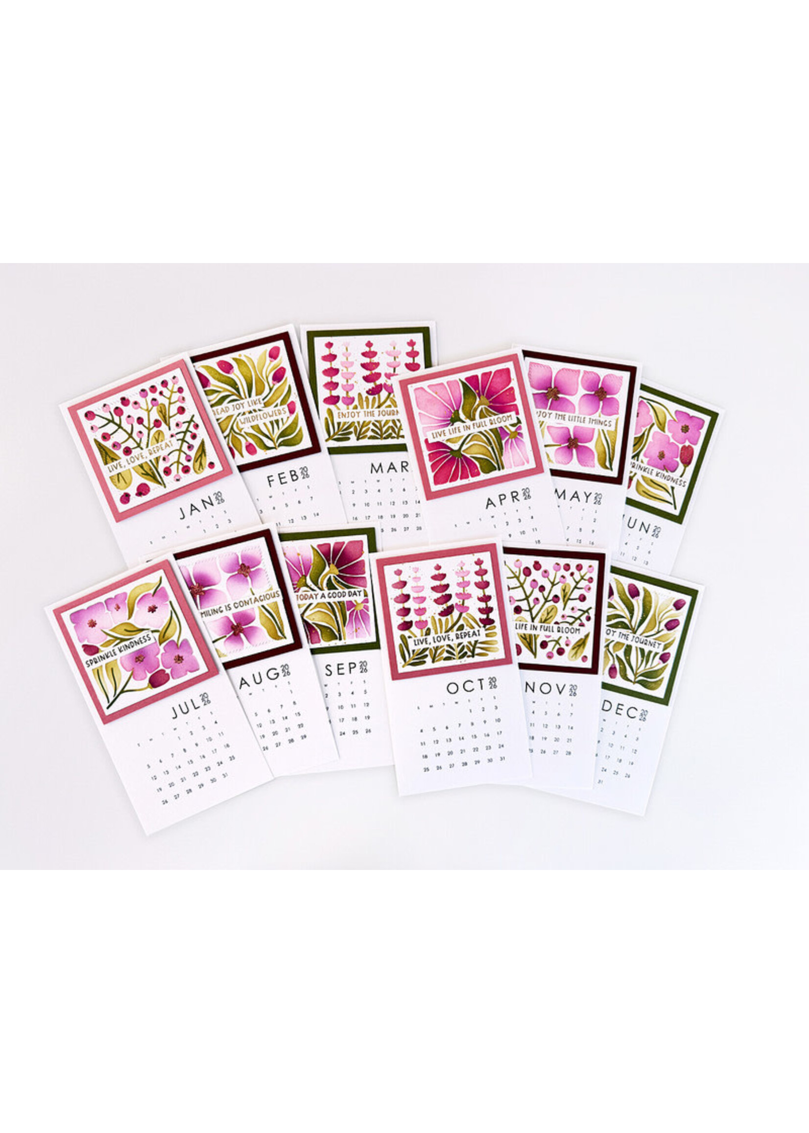 Taylored Expressions Portrait Desk calendar, 2026