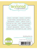 Taylored Expressions Taylored Expressions Die, Building Blocks