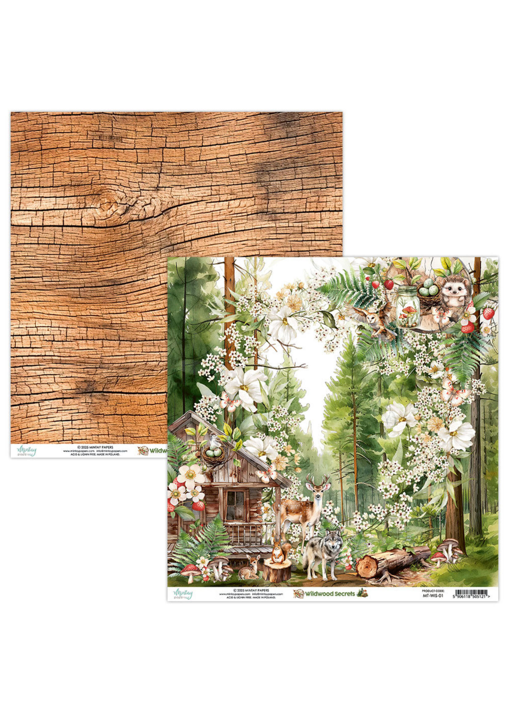 Mintay 12x12 Wildwood Secrets, 01