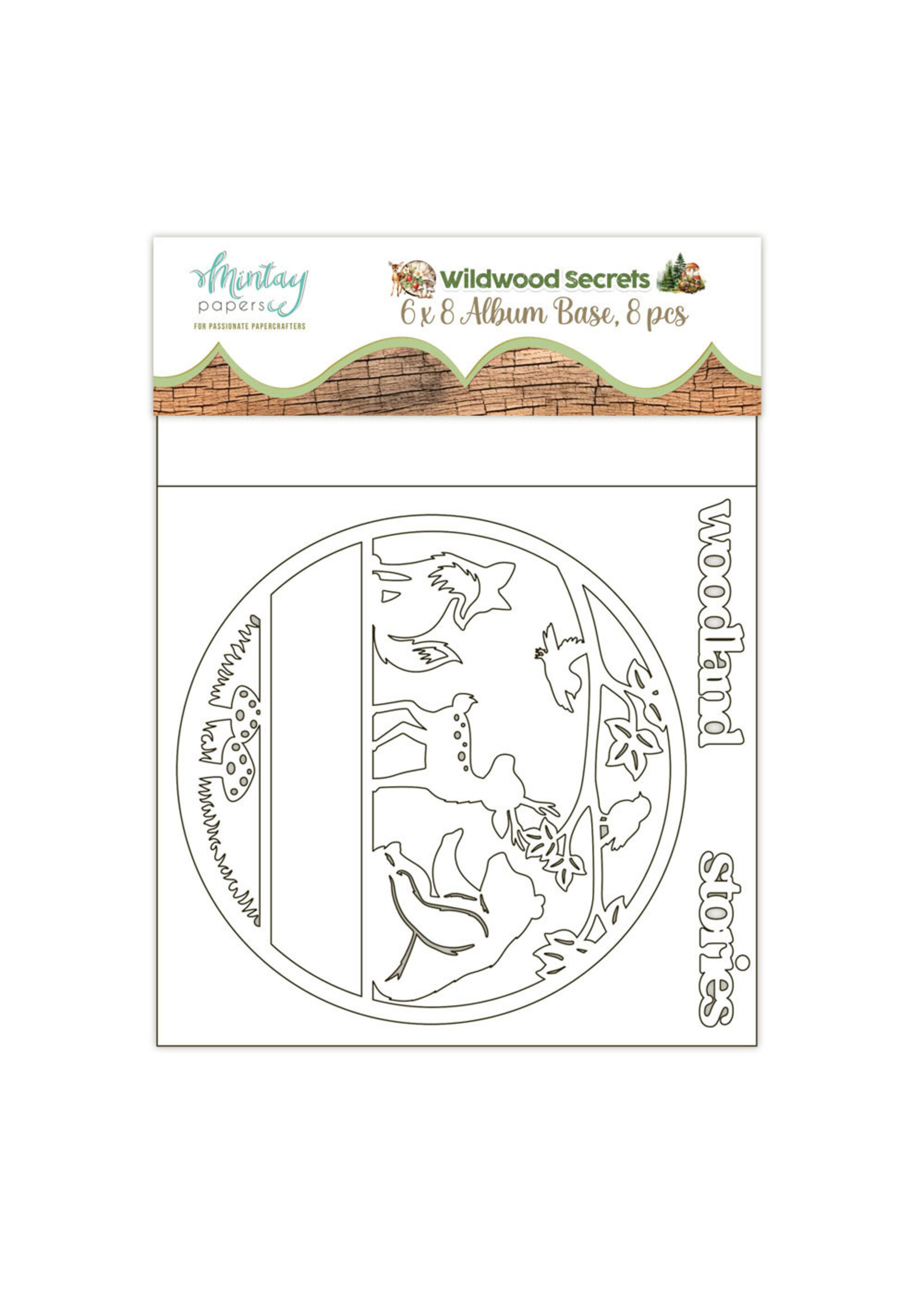 6x8 Chipboard Album, Wildwood Secrets