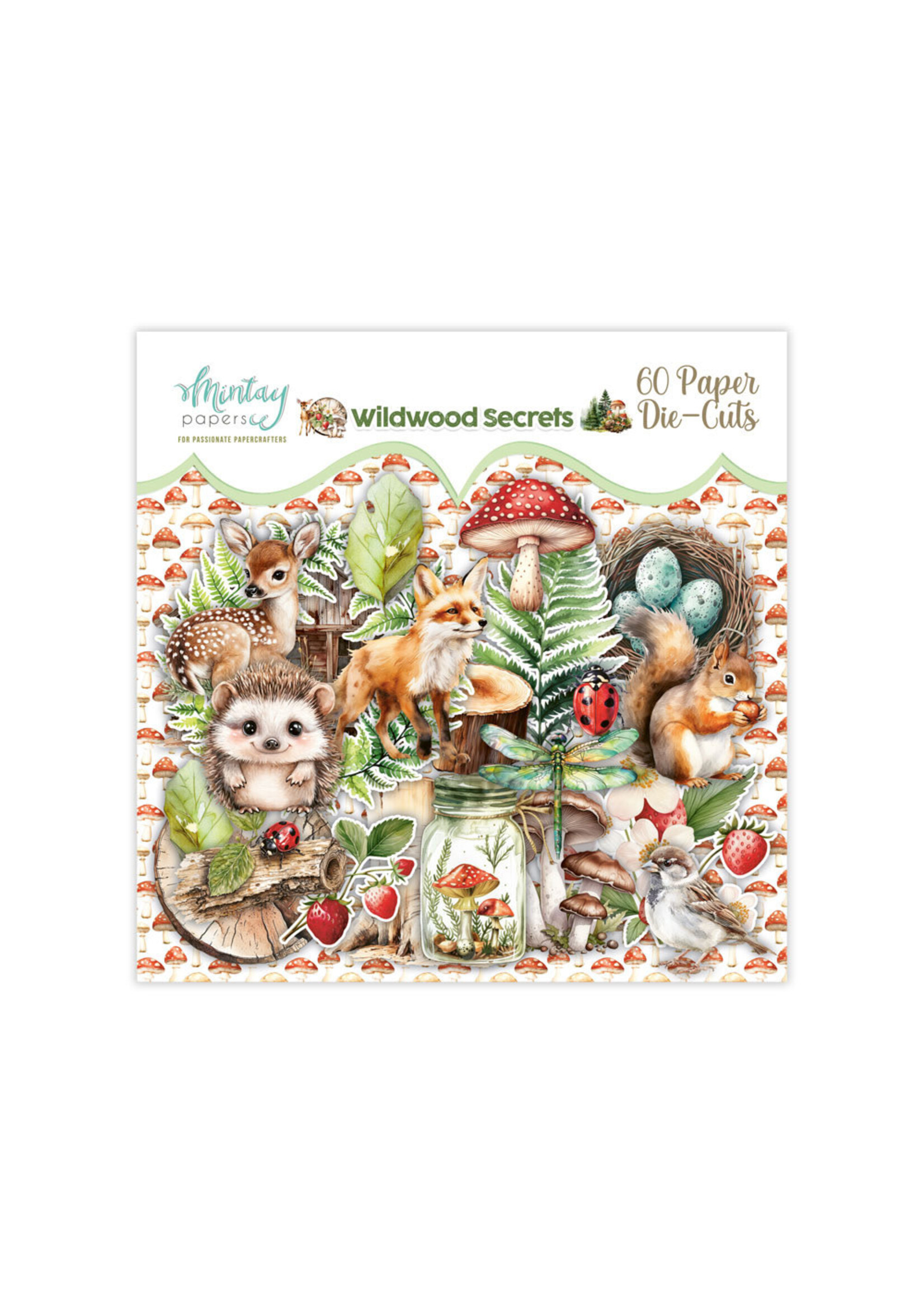 Paper Die Cuts, Wildwood Secrets (60 pc)