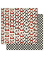 Paper Rose Paper Rose 12x12 Poppy Garden Basics, D