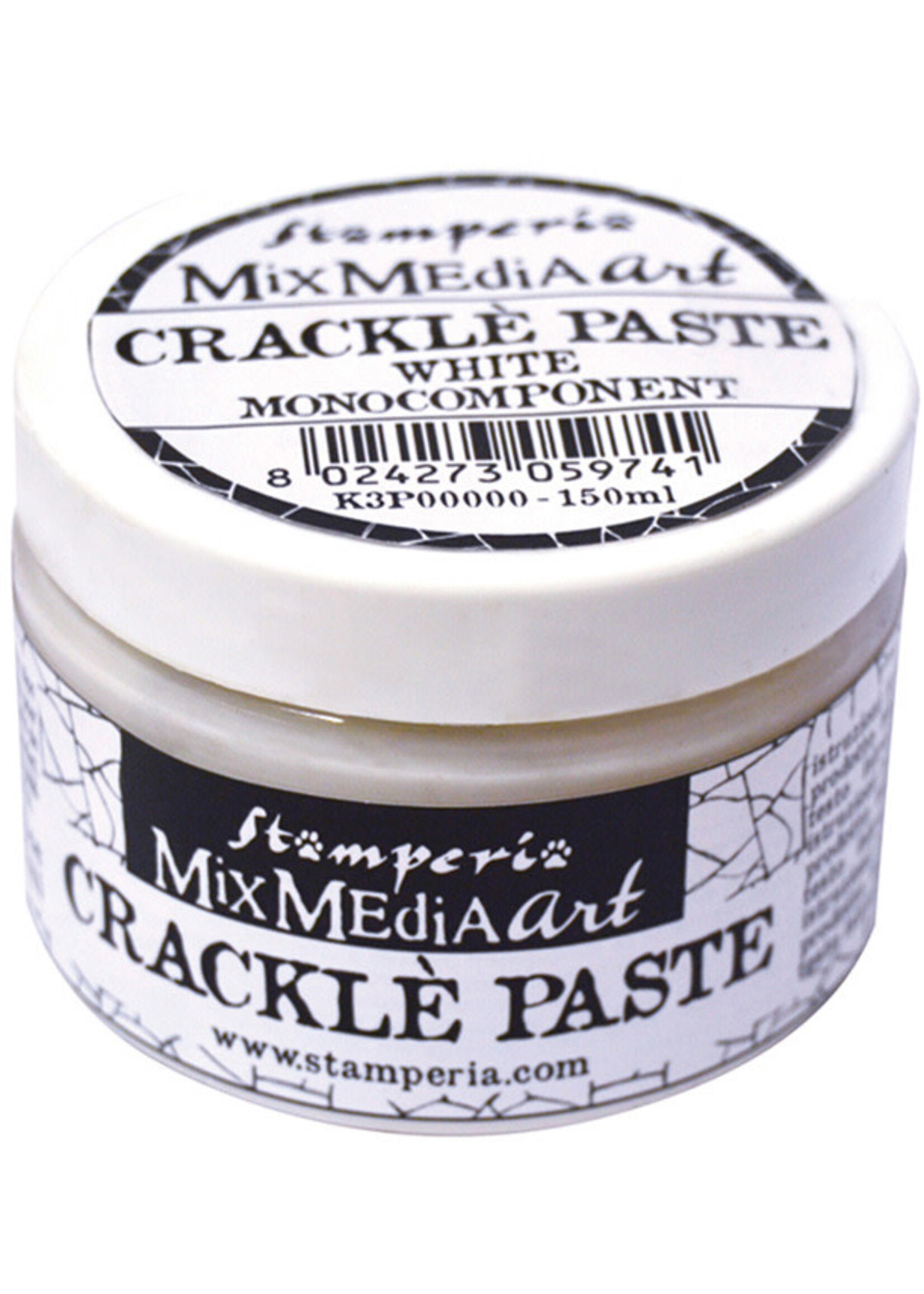 Stamperia Crackle Paste, 150 ml