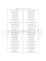 Uniquely Creative Mini Cut-a-part Sheet, Serenity
