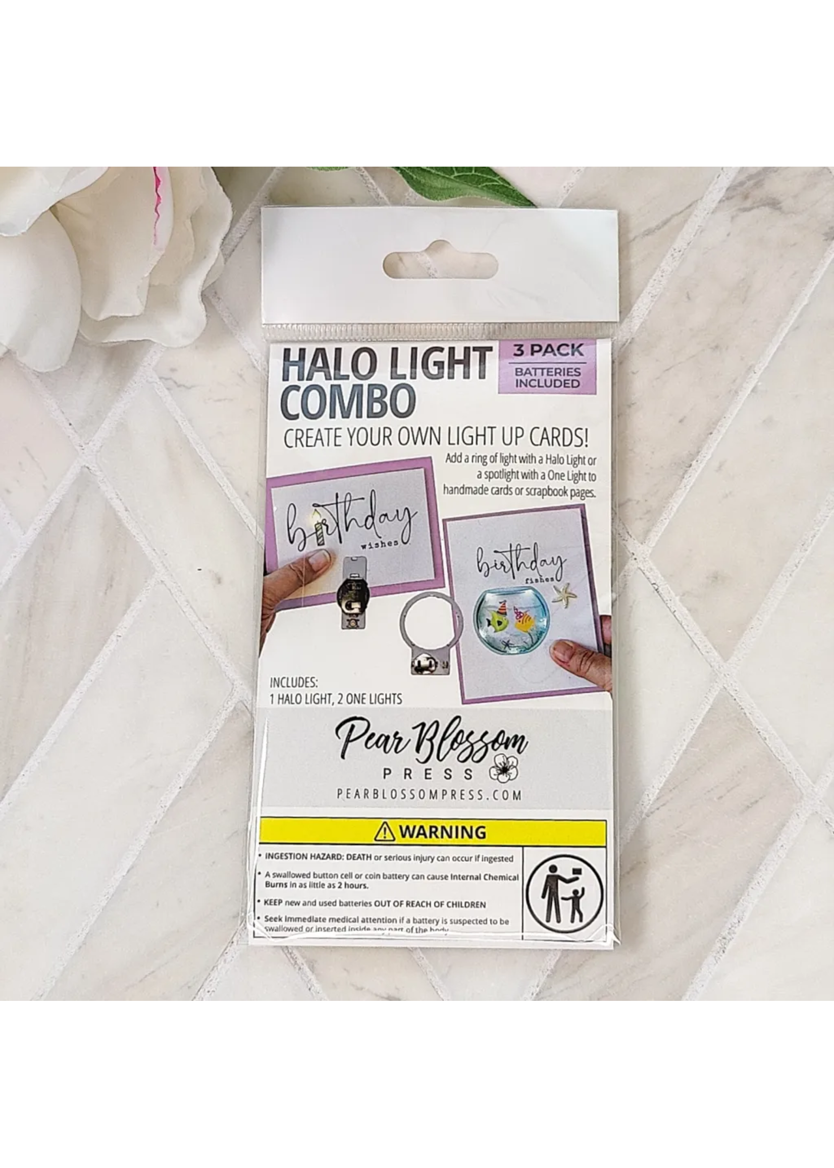 Pear Blossom Halo Light Combo
