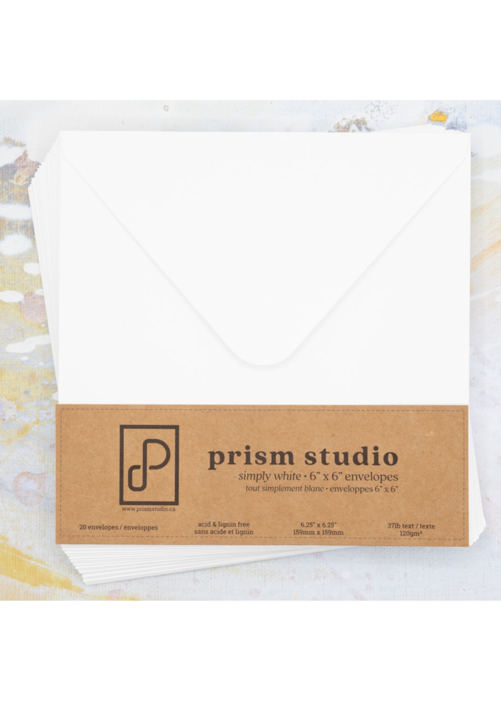 Prism Studio Prism Envelopes, 6"x6" (20)