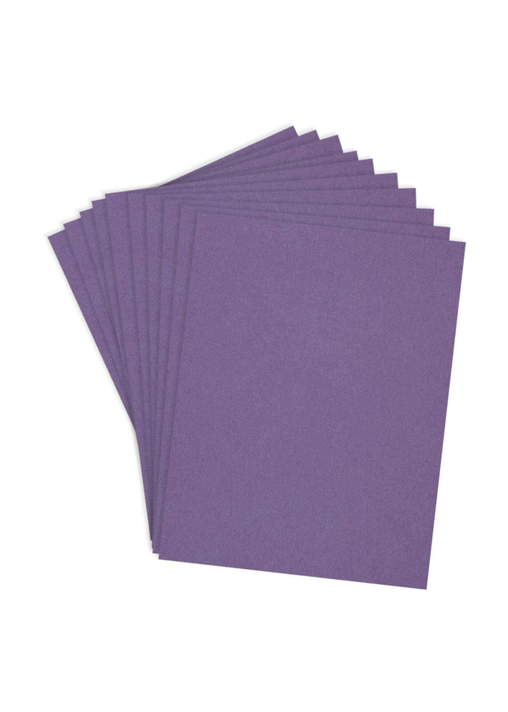 Spellbinders ColorWheel Cardstock 8.5x11, Lilac (10)
