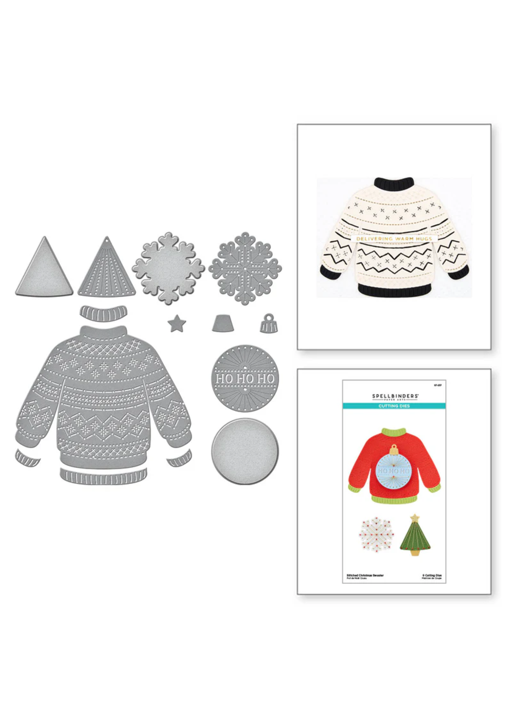 Spellbinders Die, Stitched Sweater