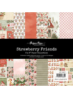 Paper Rose 6x6 Paper Collection, Strawberry Friends