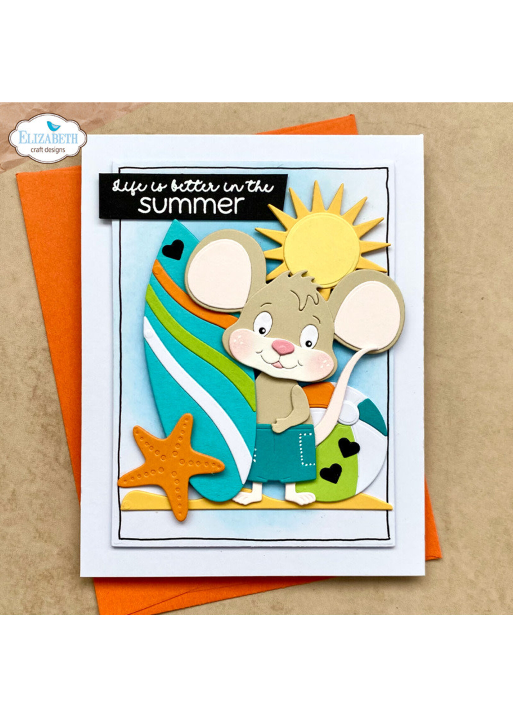 Elizabeth Craft Design ECD Die, Beach Scenery