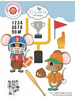 Elizabeth Craft Design Die, Football & Baseball Accessories
