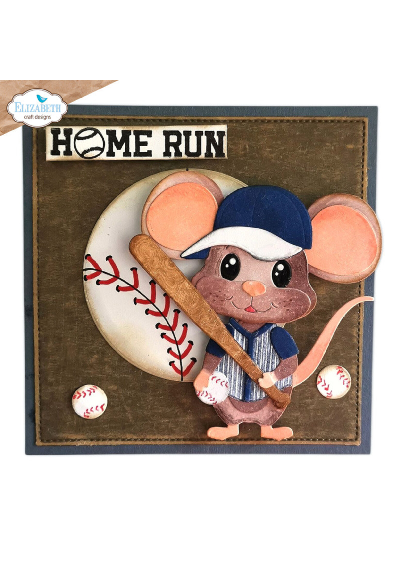 Elizabeth Craft Design Die, Football & Baseball Accessories