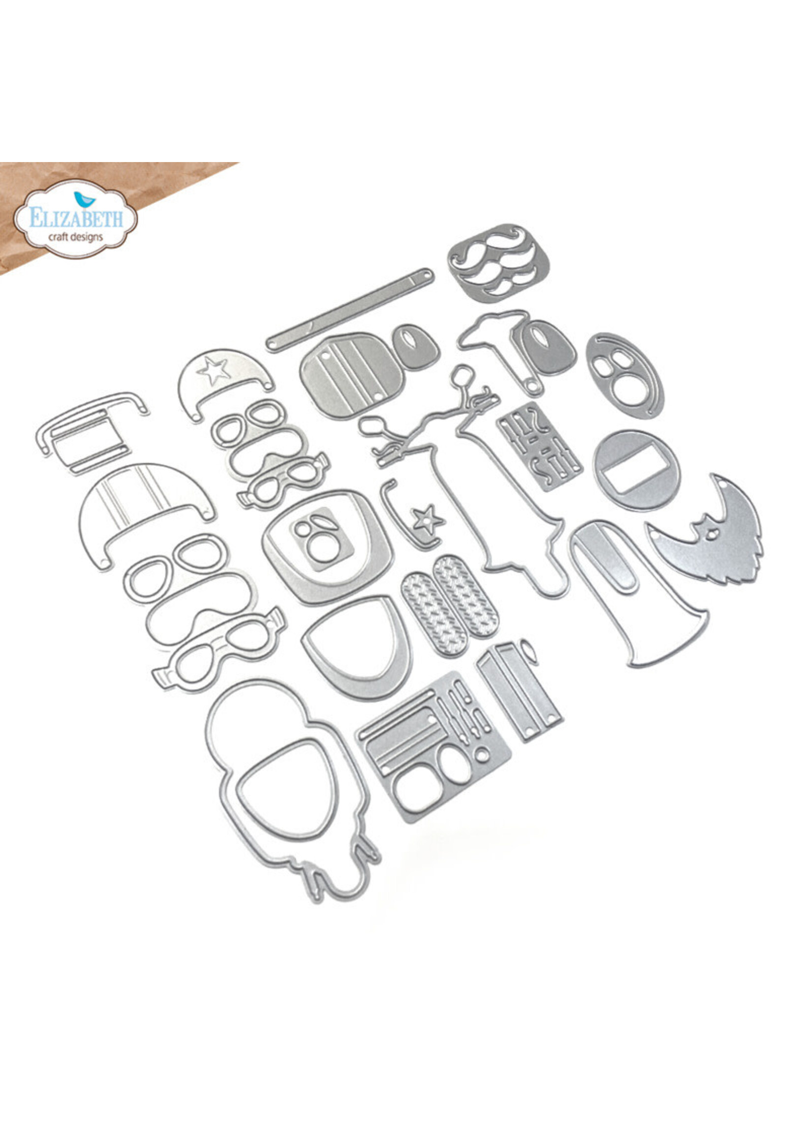 Elizabeth Craft Design Die, Scooter with Sidecar