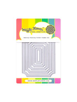 Waffle Flower Die, Nesting Piercing Ticket Frames