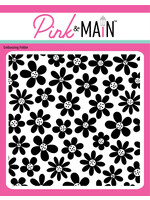 Pink & Main Pink & Main Embossing Folder 6x6, Pocket Full of Posies