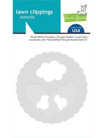 Lawn Fawn Lawn Fawn Stencil, Reveal Wheel Template Thought Bubble