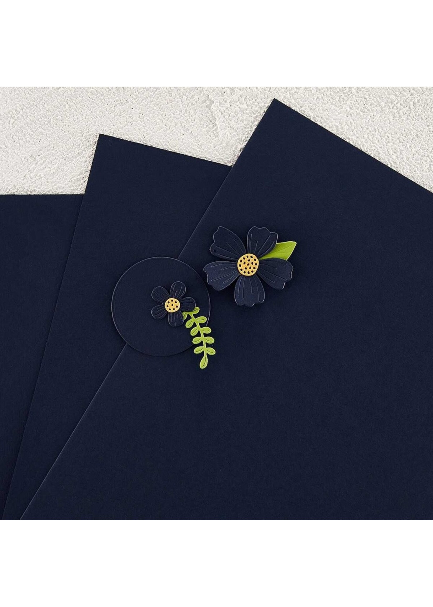 Spellbinders ColorWheel Cardstock 8.5x11, Indigo (10)