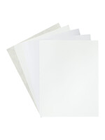 Spellbinders 8.5x11 Treasured Cardstock Assorted, Antique White (15)