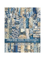 Ciao Bella LaMania A4 Mixed Media Book, Urban Blue Denim