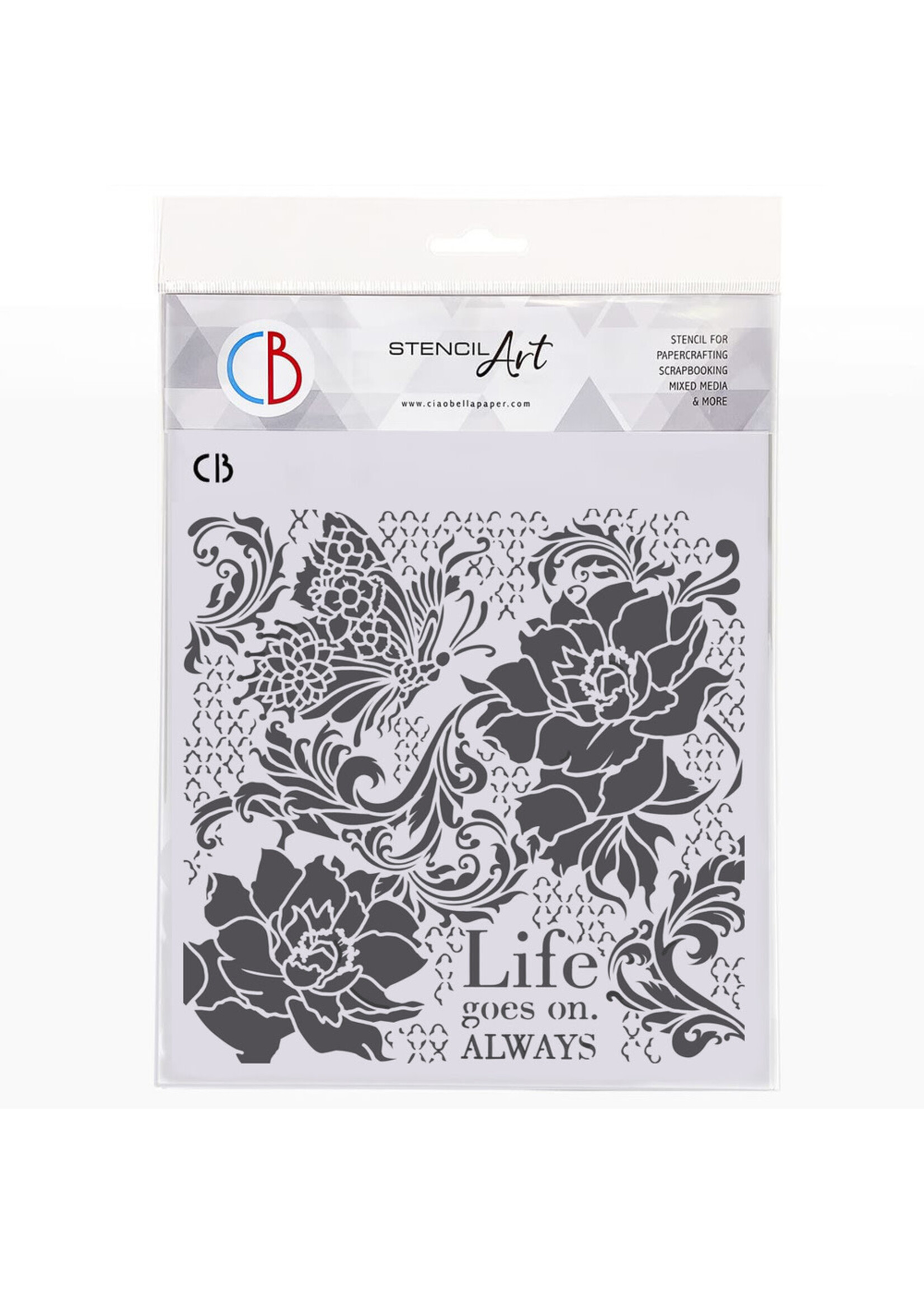 Ciao Bella Ciao Bella Texture Stencil, Mystical Mirage