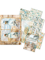 Ciao Bella Ciao Bella A5 Rice Paper Art Set, Summer Days (8 Sheets)
