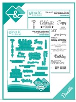 Gina K Gina K Designs - Die And Clear Photopolymer Stamp Set - Birthday Wishes