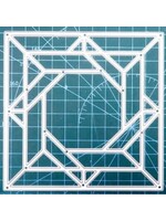 Kokorosa Studio Kokorosa Studio Die, Interlaced Square Background Board