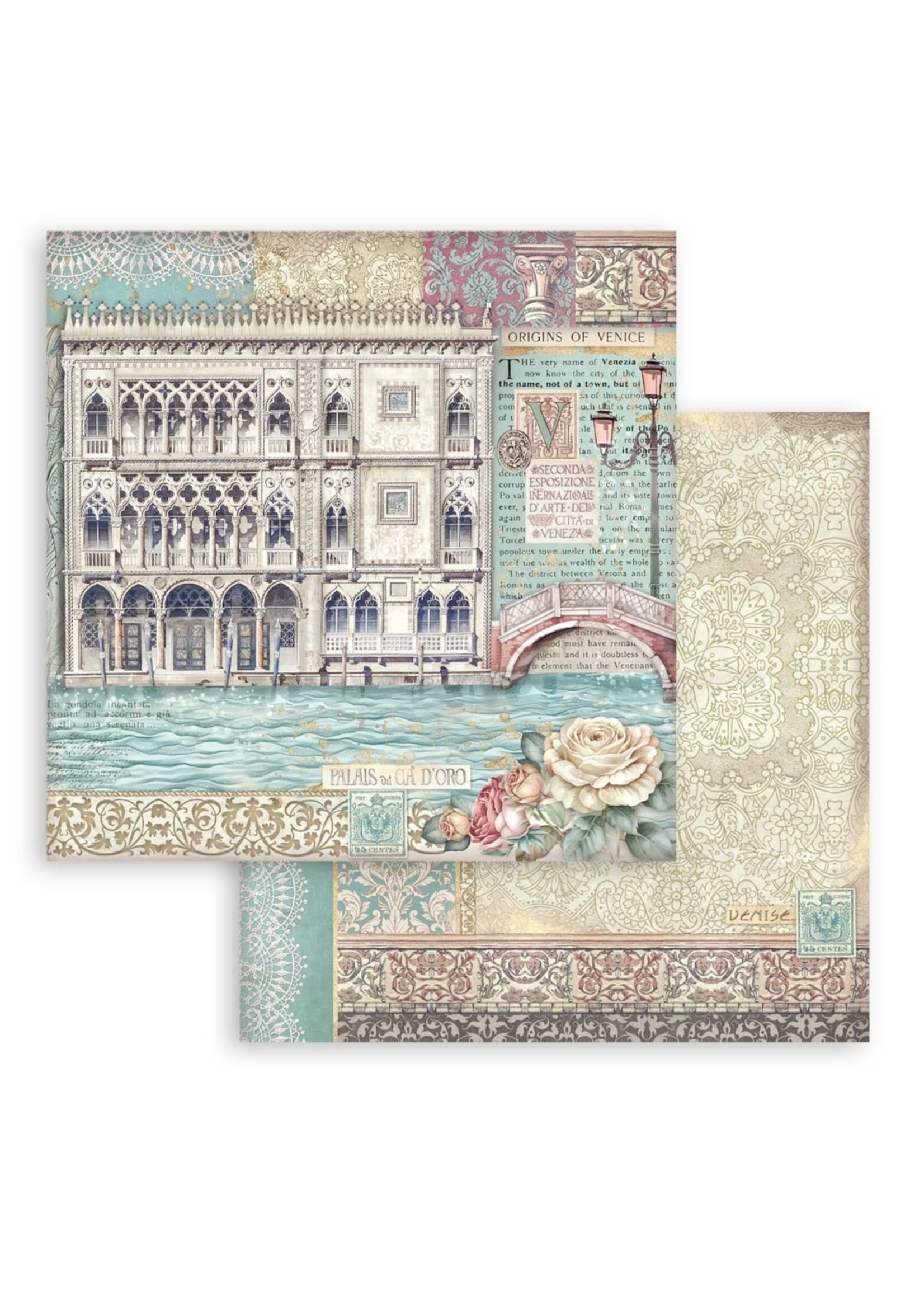 Stamperia Stamperia 12x12 Venice City of Art, Palace Museum