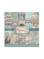 Stamperia Stamperia 8x8 Paper Pad, Venice City of Art