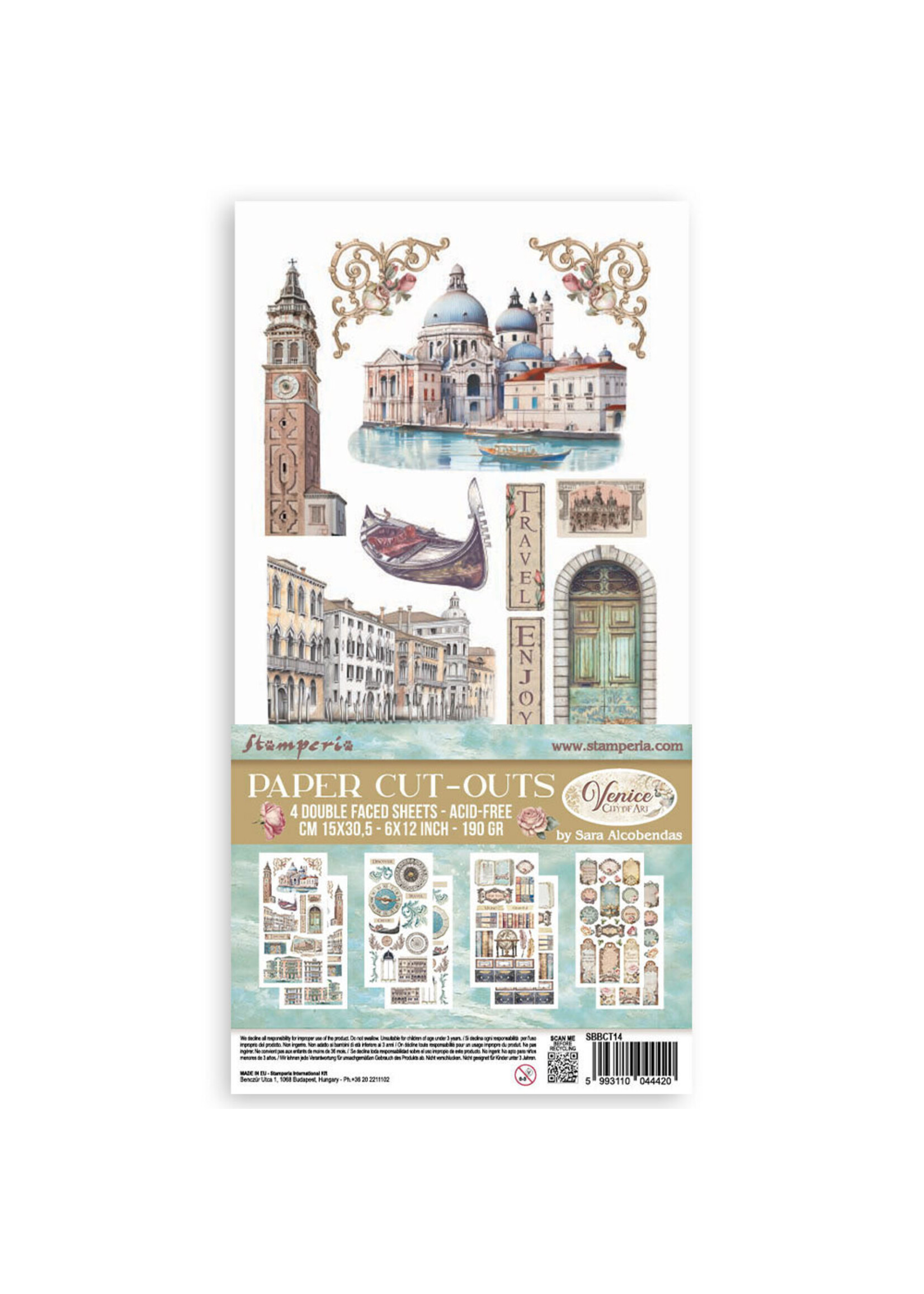 Stamperia Stamperia Paper Cut-Outs, Venice City of Art