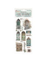 Stamperia Stamperia Rub-on, Venice City of Art - Doors and Windows