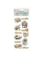 Stamperia Stamperia Rub-on, Venice City of Art - Letters